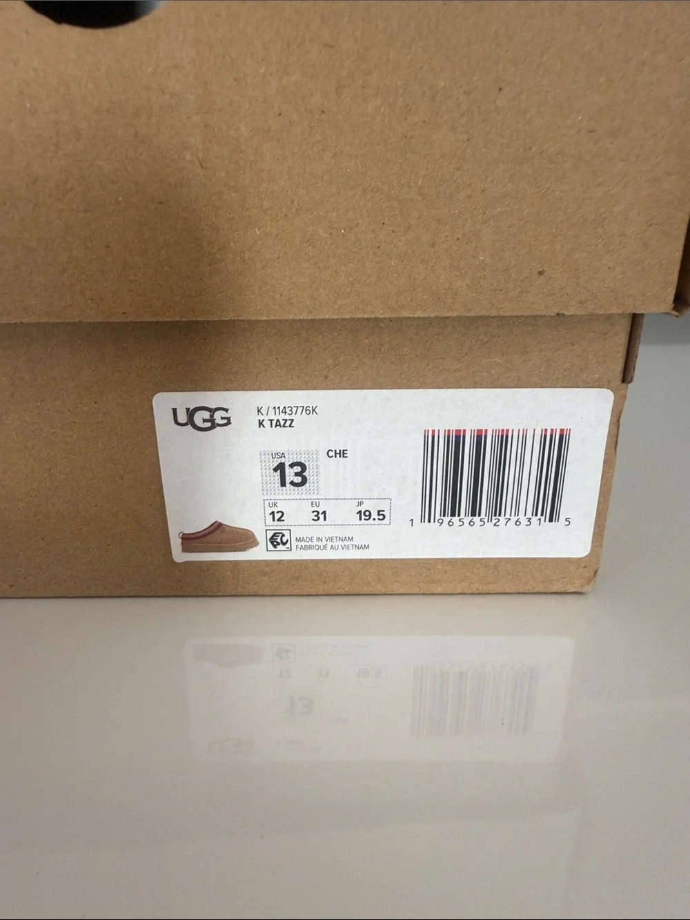 UGG suede slip